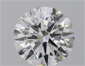 Lab Grown Diamond 1.01 Carats, Round with Ideal Cut, E Color, VS1 Clarity and Certified by IGI