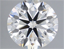 Del inventario de diamantes de laboratorio, 3.02 quilates, Redondo , Color H, claridad VS1 y certificado IGI
