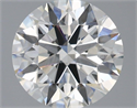 Del inventario de diamantes de laboratorio, 3.02 quilates, Redondo , Color H, claridad VS1 y certificado IGI