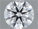 Lab Grown Diamond 1.21 Carats, Round with Ideal Cut, D Color, VS1 Clarity and Certified by IGI