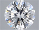 Del inventario de diamantes de laboratorio, 3.02 quilates, Redondo , Color H, claridad VS1 y certificado IGI