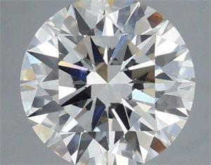Picture of Lab Grown Diamond 1.73 Carats, Round with Ideal Cut, I Color, VVS2 Clarity and Certified by IGI