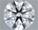 Del inventario de diamantes de laboratorio, 2.47 quilates, Redondo , Color F, claridad VS2 y certificado IGI