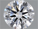 Lab Grown Diamond 1.19 Carats, Round with Ideal Cut, E Color, VS1 Clarity and Certified by IGI