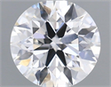 Lab Grown Diamond 0.93 Carats, Round with Ideal Cut, D Color, VVS2 Clarity and Certified by IGI