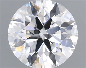 Picture of Lab Grown Diamond 0.93 Carats, Round with Ideal Cut, D Color, VVS2 Clarity and Certified by IGI