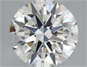 Del inventario de diamantes de laboratorio, 3.01 quilates, Redondo , Color H, claridad VVS2 y certificado IGI