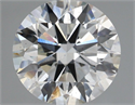 Del inventario de diamantes de laboratorio, 3.29 quilates, Redondo , Color G, claridad SI1 y certificado IGI
