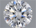 Del inventario de diamantes de laboratorio, 0.72 quilates, Redondo , Color E, claridad VS2 y certificado IGI