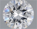 Del inventario de diamantes de laboratorio, 0.73 quilates, Redondo , Color D, claridad VS2 y certificado IGI