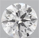 Del inventario de diamantes de laboratorio, 2.86 quilates, Redondo , Color D, claridad VS2 y certificado IGI
