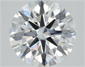 Lab Grown Diamond 4.49 Carats, Round with Excellent Cut, E Color, VS1 Clarity and Certified by GIA
