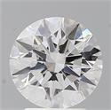 Del inventario de diamantes de laboratorio, 2.60 quilates, Redondo , Color D, claridad VS2 y certificado IGI