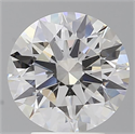 Del inventario de diamantes de laboratorio, 3.51 quilates, Redondo , Color F, claridad VVS1 y certificado IGI