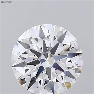 Picture of Lab Grown Diamond 4.17 Carats, Round with Excellent Cut, E Color, VS1 Clarity and Certified by GIA