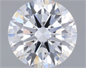 Del inventario de diamantes de laboratorio, 0.80 quilates, Redondo , Color D, claridad VS2 y certificado IGI
