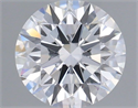 Del inventario de diamantes de laboratorio, 0.81 quilates, Redondo , Color D, claridad VVS2 y certificado IGI