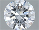 Del inventario de diamantes de laboratorio, 1.62 quilates, Redondo , Color F, claridad VVS1 y certificado IGI