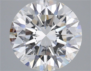 Picture of Lab Grown Diamond 2.92 Carats, Round with Excellent Cut, F Color, VS1 Clarity and Certified by IGI