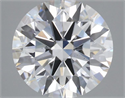 Del inventario de diamantes de laboratorio, 2.71 quilates, Redondo , Color F, claridad VS2 y certificado IGI