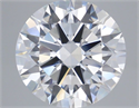 Lab Grown Diamond 6.04 Carats, Round with Excellent Cut, E Color, VS2 Clarity and Certified by IGI