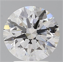 Del inventario de diamantes de laboratorio, 3.09 quilates, Redondo , Color E, claridad VS2 y certificado IGI