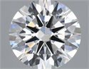 Del inventario de diamantes de laboratorio, 2.87 quilates, Redondo , Color F, claridad VS1 y certificado IGI