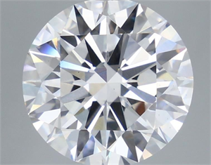 Picture of Lab Grown Diamond 5.75 Carats, Round with Excellent Cut, D Color, VS2 Clarity and Certified by IGI
