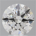 Del inventario de diamantes de laboratorio, 3.08 quilates, Redondo , Color F, claridad VS2 y certificado IGI