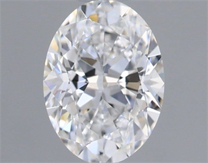 Picture of Natural Diamond 0.50 Carats, Oval with  Cut, D Color, VS1 Clarity and Certified by GIA
