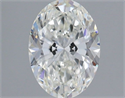 Natural Diamond 0.70 Carats, Oval with  Cut, G Color, VS1 Clarity and Certified by IGI