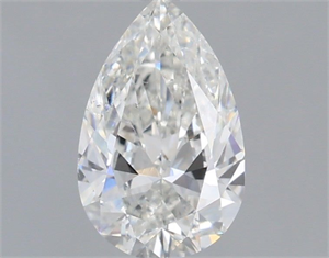 Picture of Natural Diamond 0.80 Carats, Pear with  Cut, G Color, SI1 Clarity and Certified by IGI