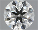 Natural Diamond 0.70 Carats, Round with Very Good Cut, H Color, VS1 Clarity and Certified by IGI
