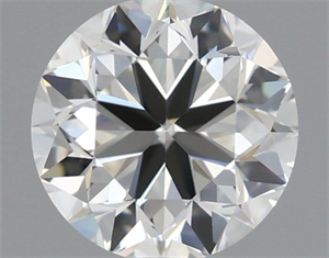Picture of Natural Diamond 0.70 Carats, Round with Very Good Cut, H Color, VS1 Clarity and Certified by IGI