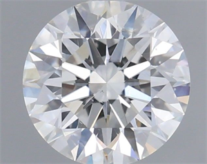 Foto Diamante Natural 0.77 quilates, Redondo , Color E, claridad VS2 y certificado GIA de