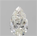 Natural Diamond 2.02 Carats, Pear with  Cut, H Color, VVS1 Clarity and Certified by IGI