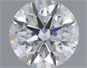 Natural Diamond 0.42 Carats, Round with Excellent Cut, G Color, VS2 Clarity and Certified by GIA