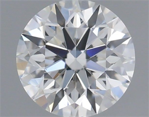 Picture of Natural Diamond 0.42 Carats, Round with Excellent Cut, G Color, VS2 Clarity and Certified by GIA