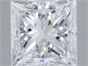 Natural Diamond 0.61 Carats, Princess with  Cut, D Color, IF Clarity and Certified by GIA