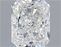 Natural Diamond 0.40 Carats, Radiant with  Cut, G Color, VS1 Clarity and Certified by GIA