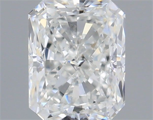 Picture of Natural Diamond 0.40 Carats, Radiant with  Cut, G Color, VS1 Clarity and Certified by GIA