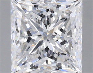 Foto Diamante Natural 1.00 quilates, Princesa , Color D, claridad IF y certificado GIA de