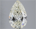 Diamante Natural 3.02 quilates, De pera , Color L, claridad SI2 y certificado GIA