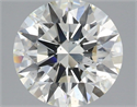 Natural Diamond 3.02 Carats, Round with Excellent Cut, K Color, SI1 Clarity and Certified by GIA