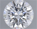 Diamante Natural 0.41 quilates, Redondo , Color D, claridad SI1 y certificado GIA