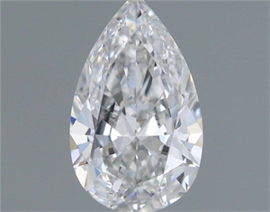 Picture of Natural Diamond 0.50 Carats, Pear with  Cut, E Color, VVS1 Clarity and Certified by GIA
