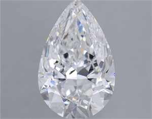 Foto Diamante Natural 2.01 quilates, De pera , Color D, claridad SI2 y certificado GIA de