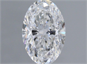 Natural Diamond 1.00 Carats, Oval with  Cut, E Color, SI2 Clarity and Certified by GIA