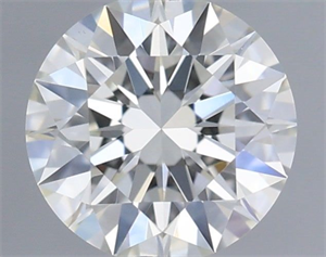 Picture of Natural Diamond 0.50 Carats, Round with Excellent Cut, I Color, VS1 Clarity and Certified by GIA