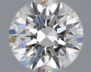 Picture of Natural Diamond 0.70 Carats, Round with Excellent Cut, I Color, SI2 Clarity and Certified by GIA